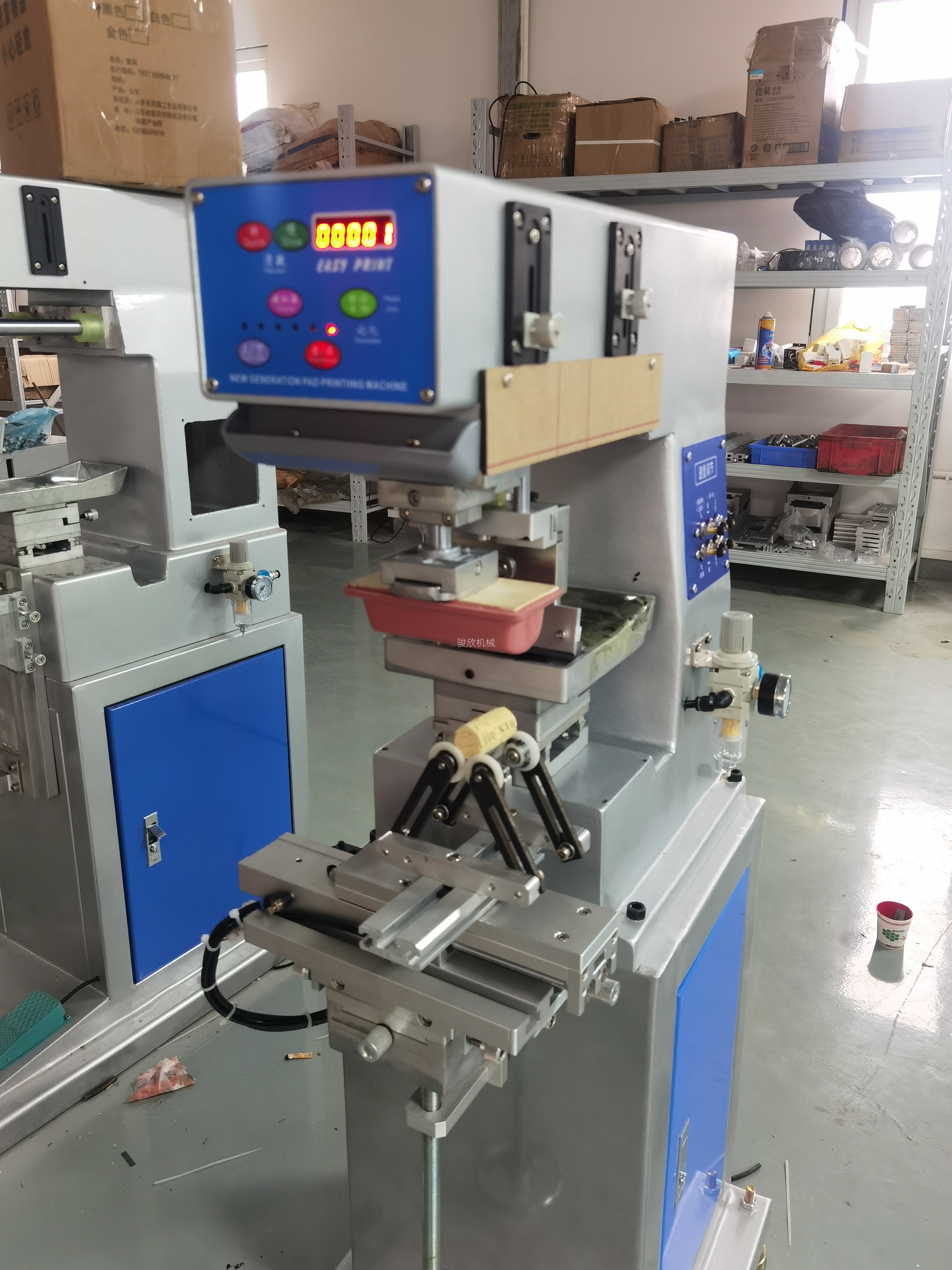 紅酒塞移印滾印機廠家，酒瓶曲面絲印機